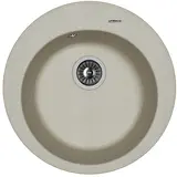Кухонная мойка Florentina Никосия (D510) Грей