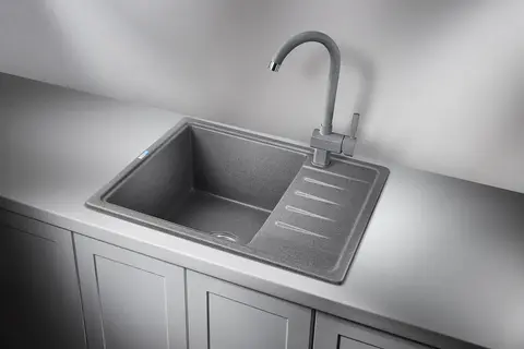 Кухонная мойка Granula Standart ST-5803 (580*500) Графит