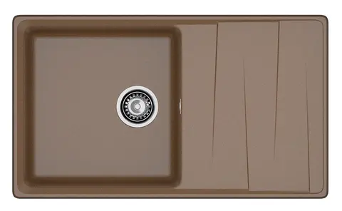 Кухонная мойка Granfest Level 860L (860*500) Терракот