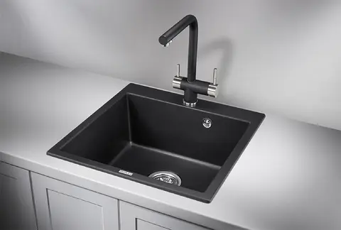 Кухонная мойка Granula GR-5102 (510*520) Шварц
