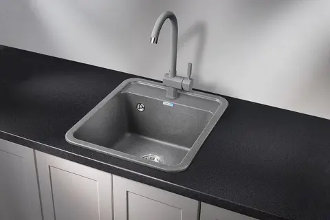 Кухонная мойка Granula Standart ST-4202 (420*500) Графит